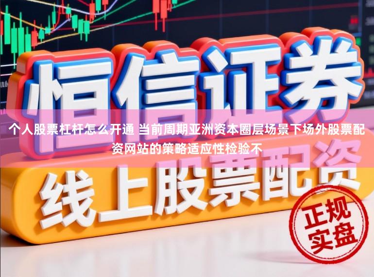 个人股票杠杆怎么开通 当前周期亚洲资本圈层场景下场外股票配资网站的策略适应性检验不