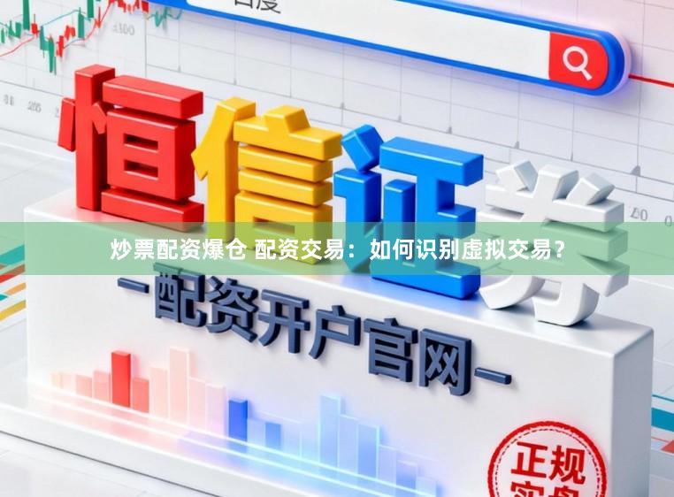 炒票配资爆仓 配资交易：如何识别虚拟交易？